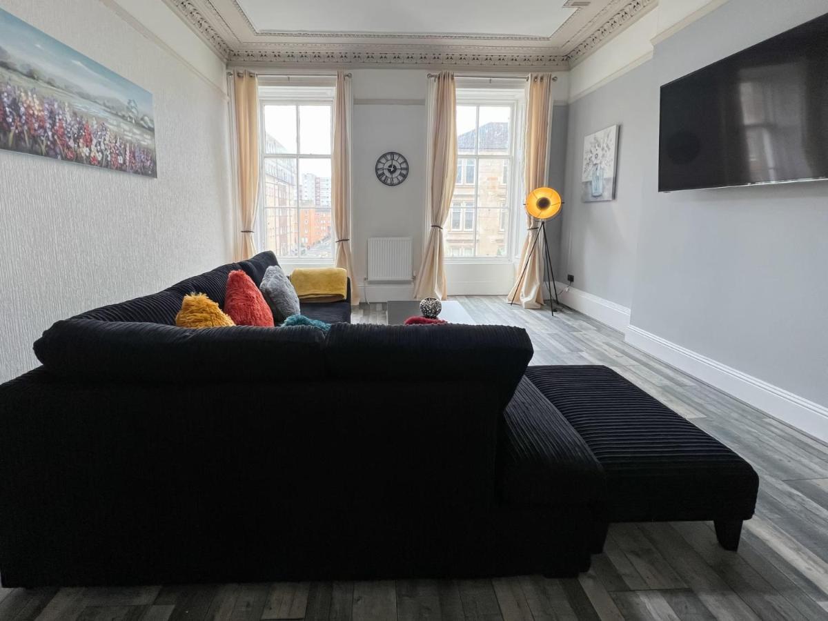 Premium 2Br Flat In The City Centre Glasgow Eksteriør billede